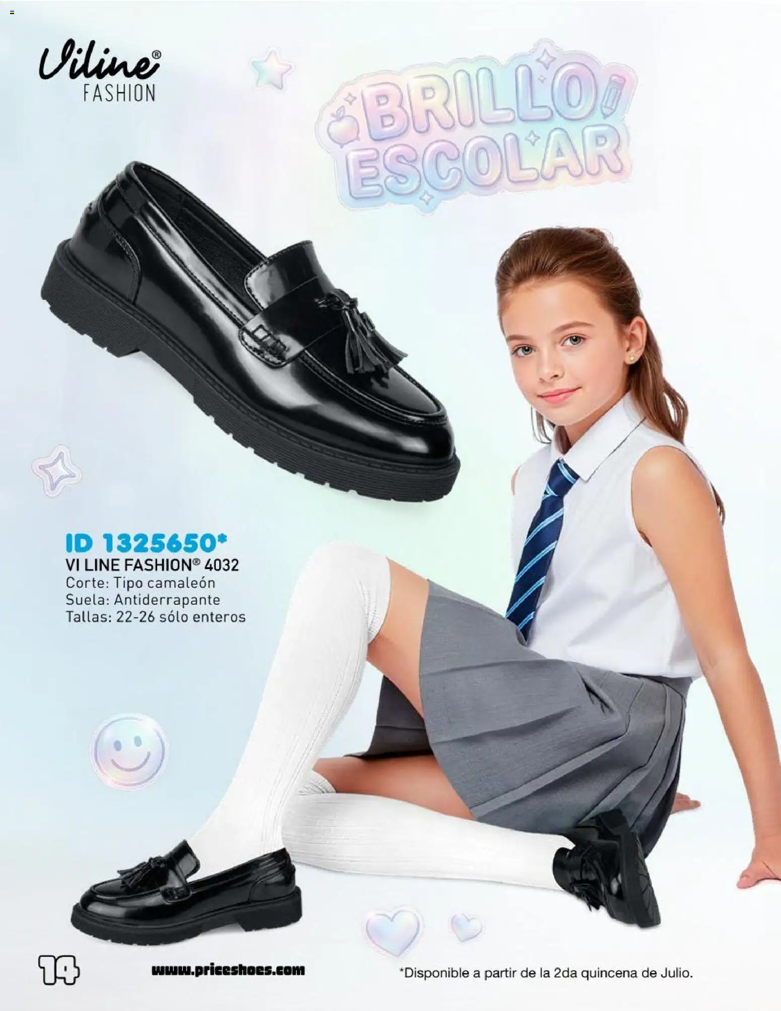 Nuevas ofertas de Price Shoes válidas en toda la República Mexicana desde el 12.06.2026. ¡Encuentra las mejores ofertas en Price Shoes catálogo Escolar! | Página: 14