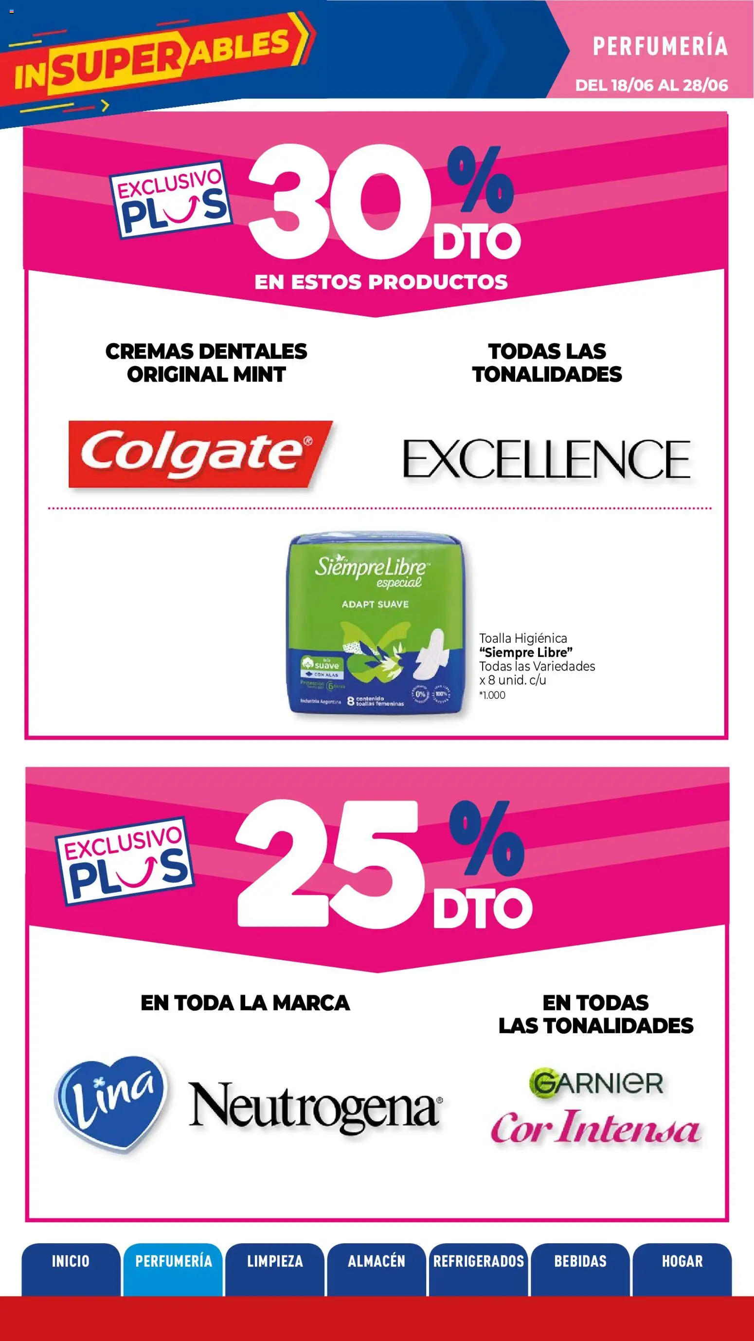 La Anonima catálogo │ válido desde el 18.06.2026 | Página: 7 | Productos: Toalla, Toallas