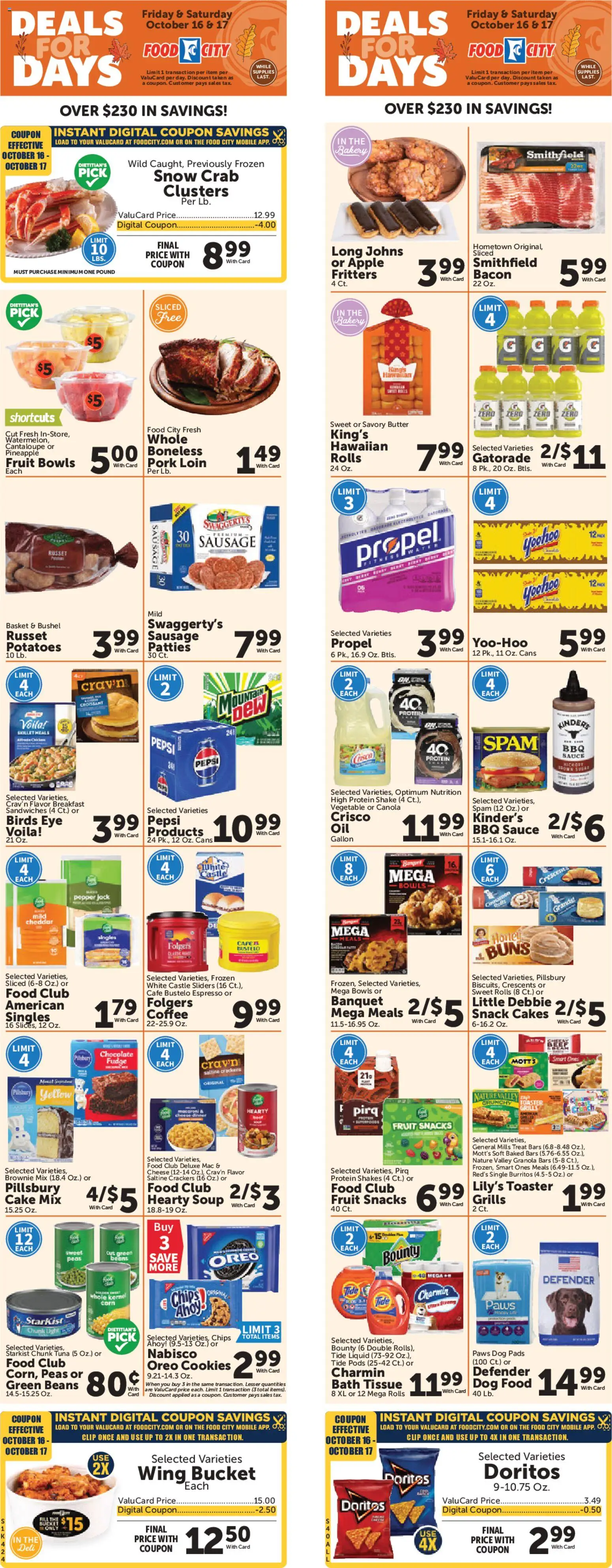 Food City Weekly Ad - valid from 10/14/2026 | Page: 1