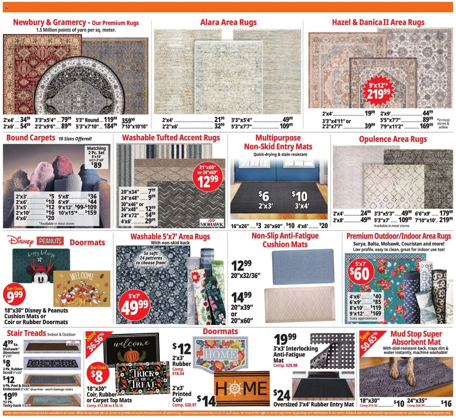 Ocean State Job Lot Weekly Ad - MA - valid from 09/03/2026 | Page: 8 | Products: Yarn, Carpet, Water, Cushion
