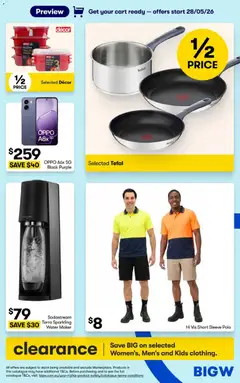 Preview of Big W Catalogue - Mid Year Sale - valid from 28.05.2026 | Page: 3 | Products: Decor, Cart, Water