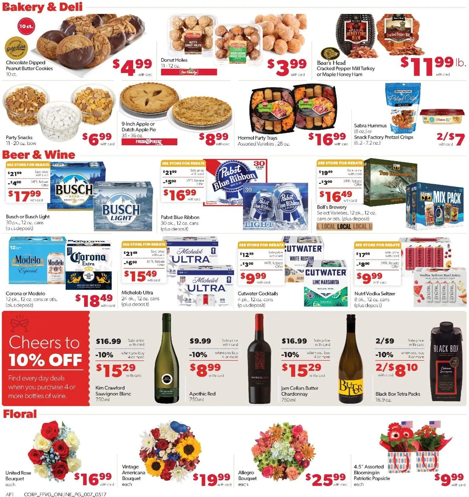 Family Fare Weekly Ad - MI - valid from 17.05.2026 | Page: 9 | Products: Chocolate, Cookies, Vodka, Pepper