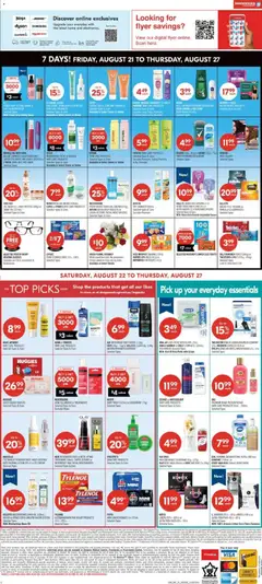 Preview of Shoppers weekly flyer / circulaire from shop Shoppers valid from Aug 22, 2026 | Page: 3