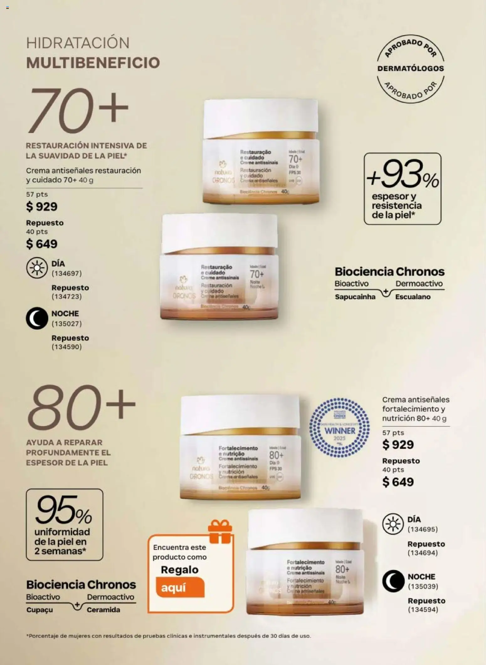 Nuevas ofertas de Natura válidas en toda la República Mexicana desde el 02.04.2026. ¡Encuentra las mejores ofertas en Natura campaña 6 2026! | Página: 108 | Productos: Crema