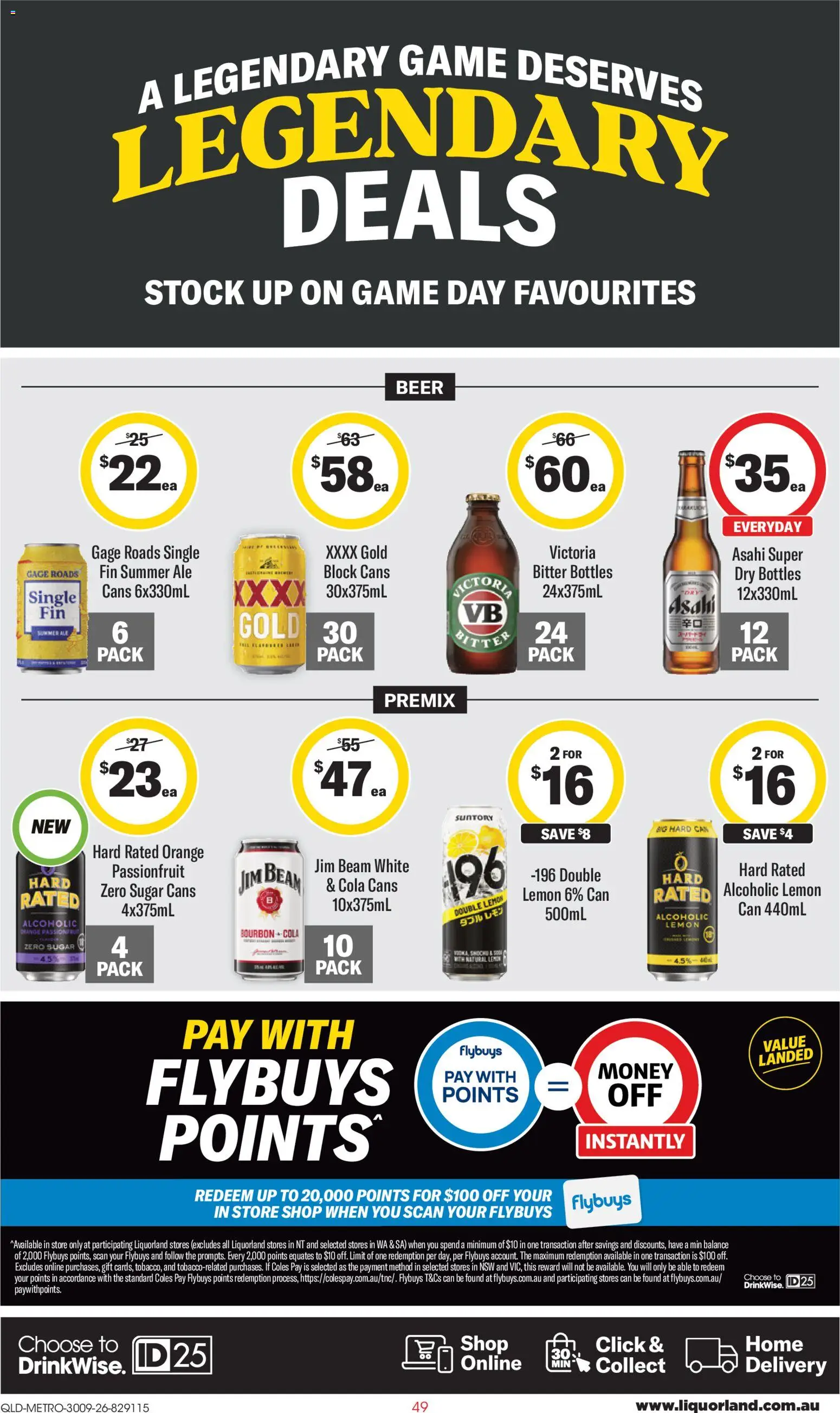 Liquorland catalogue - valid from 30/09/2026 | Page: 2 | Products: Beer, Sugar, Lemon, Game