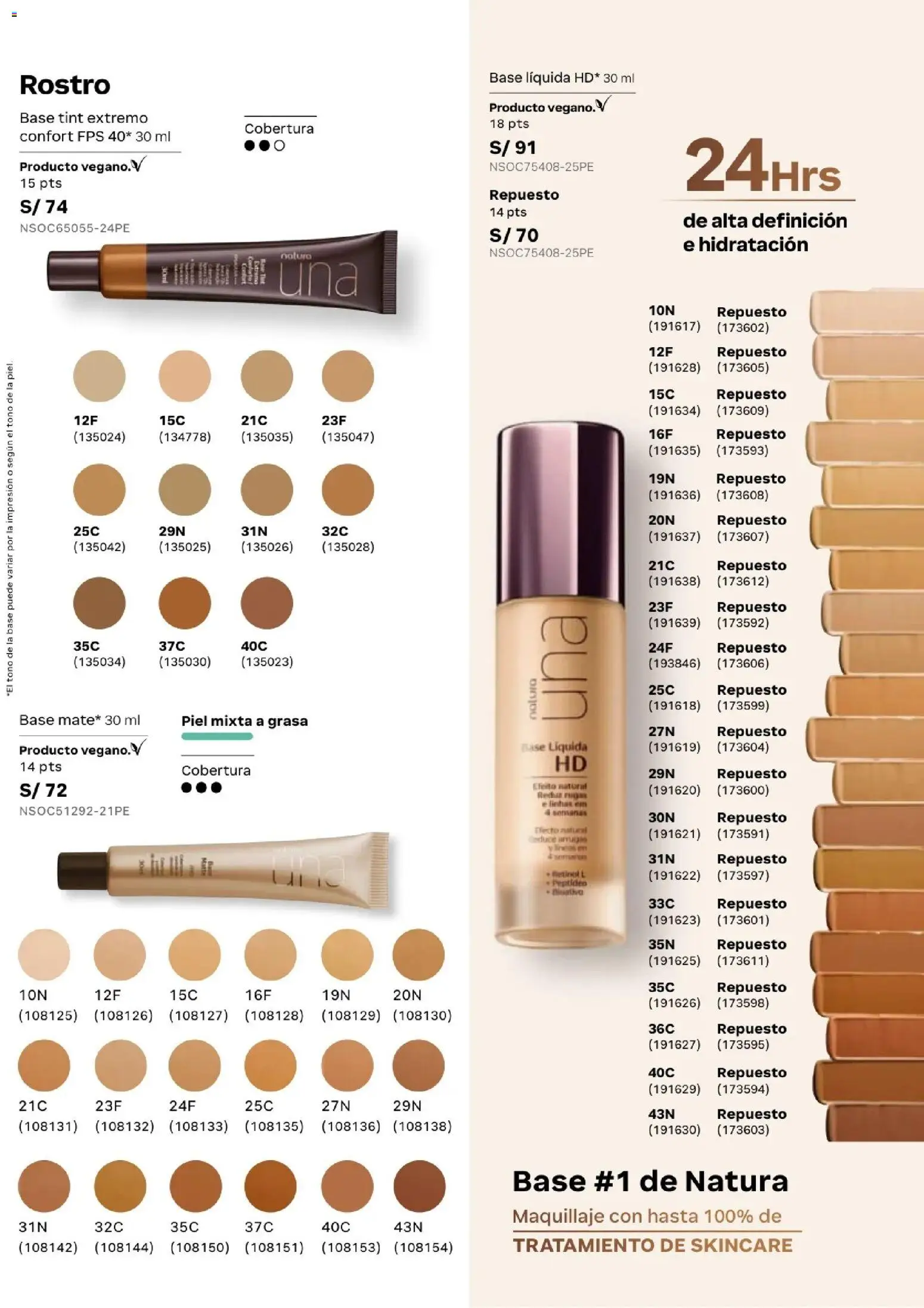 Catálogo Natura válido desde 24.05.2026 | Página: 65 | Productos: Maquillaje