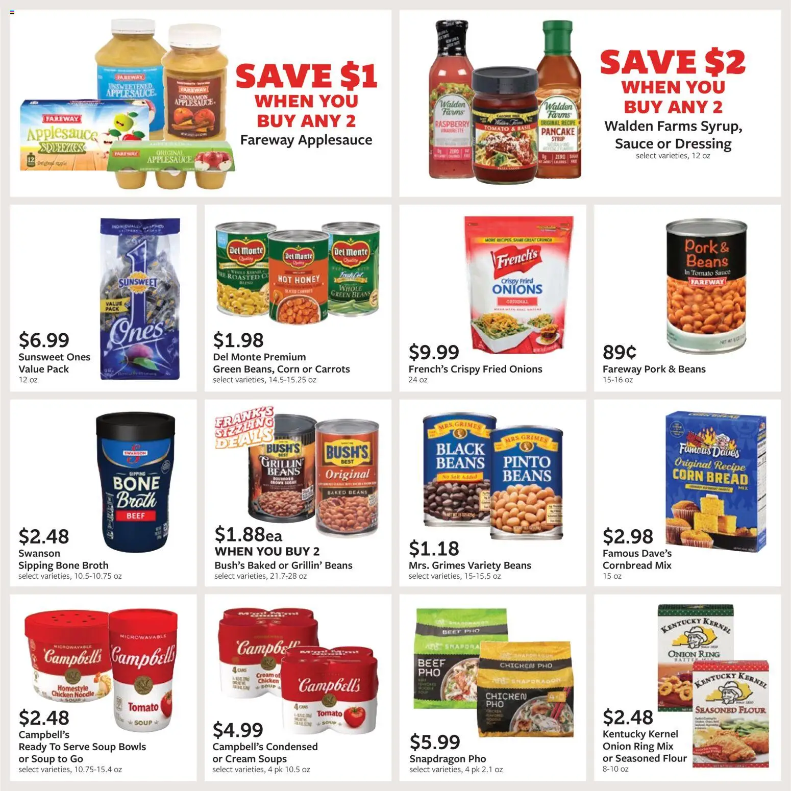 Fareway Monthly Ad - valid from 04.05.2026 | Page: 12 | Products: Beef, Cream, Sauce, Raspberry