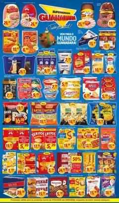 Guanabara promoção - Pré-Visualização do folheto da loja Supermercados Guanabara, válido de 27.05.2026 | Página: 8 | Produtos: Alho, Mortadela, Massa, Sorvete