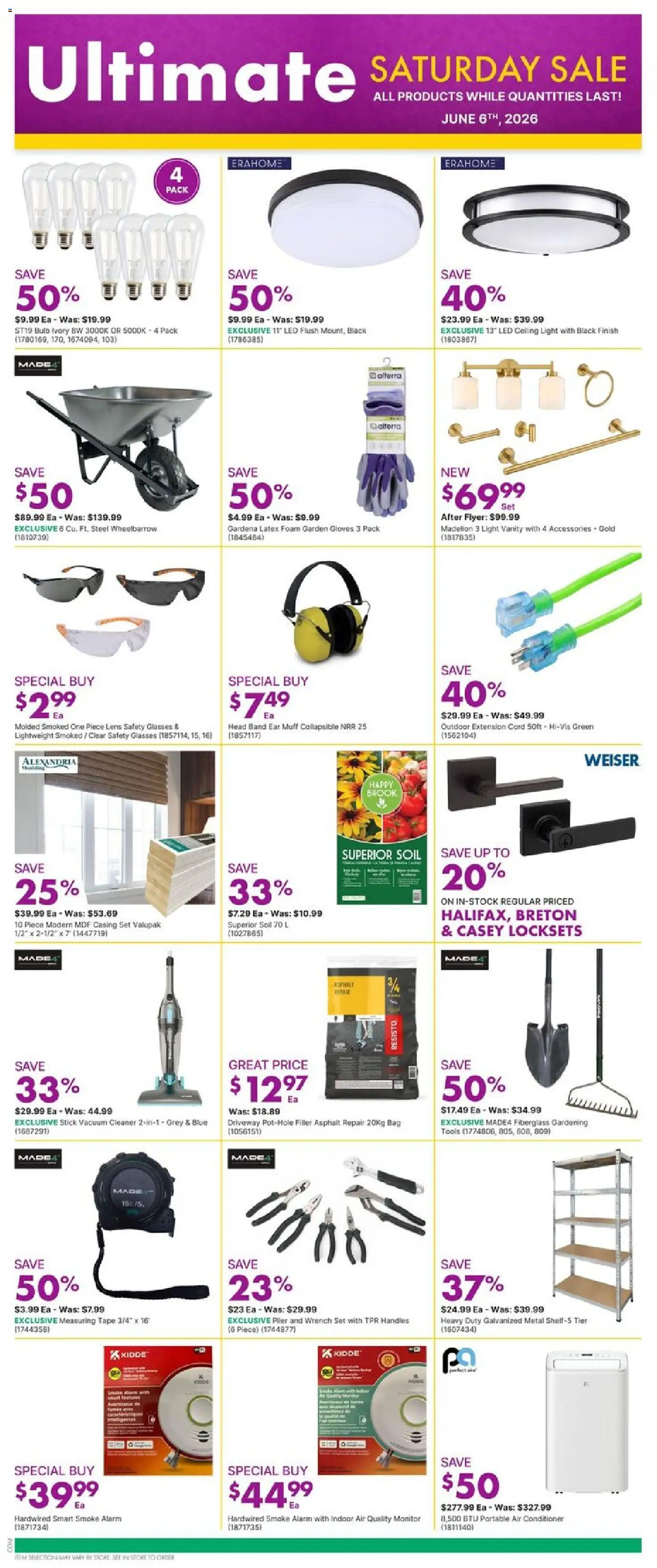 Kent flyer valid from 04.06.2026 | Page: 2 | Products: Gloves, Glasses, Vacuum cleaner, Conditioner