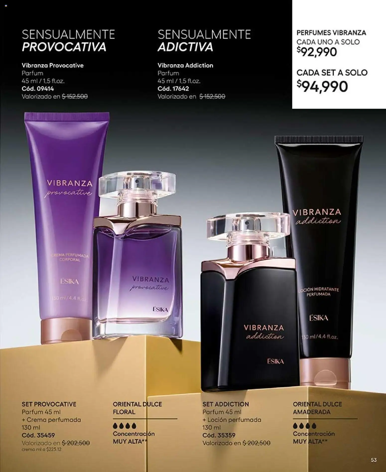 Ésika revista - valida desde el 07/09/2026 | Página: 55 | Productos: Crema, Loción, Perfumes