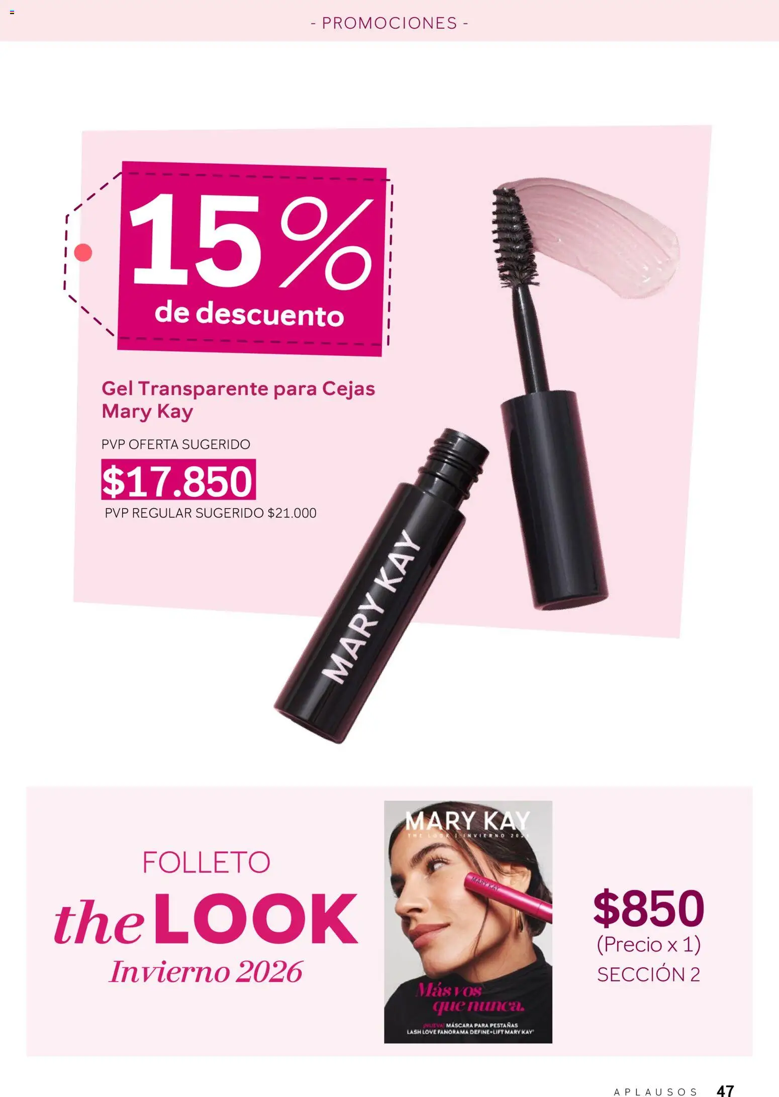 Mary Kay - Aplausos Septiembre 2026 │ válido desde el 01/09/2026 | Página: 47 | Productos: Máscara