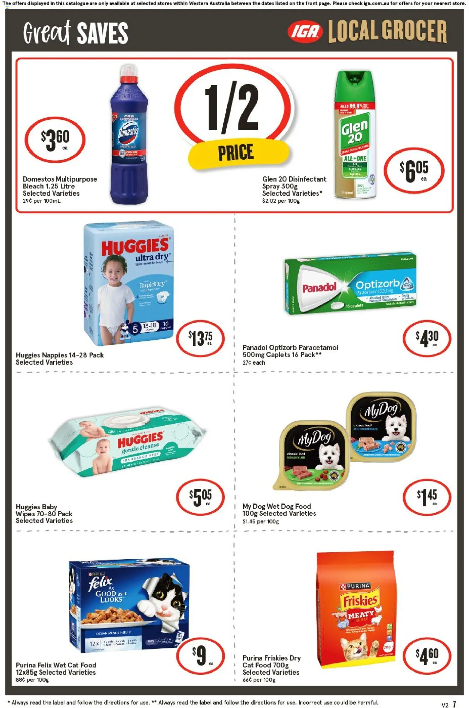 IGA catalogue - valid from 20.05.2026 | Page: 8 | Products: Fragrance, Chicken, Nappies, Multipurpose