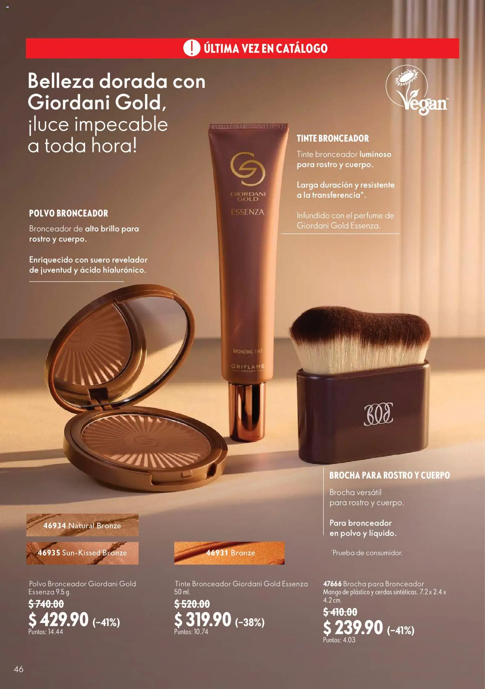 Nuevas ofertas de Oriflame válidas en toda la República Mexicana desde el 24/10/2026. ¡Encuentra las mejores ofertas en Oriflame Buen Mes! | Página: 46