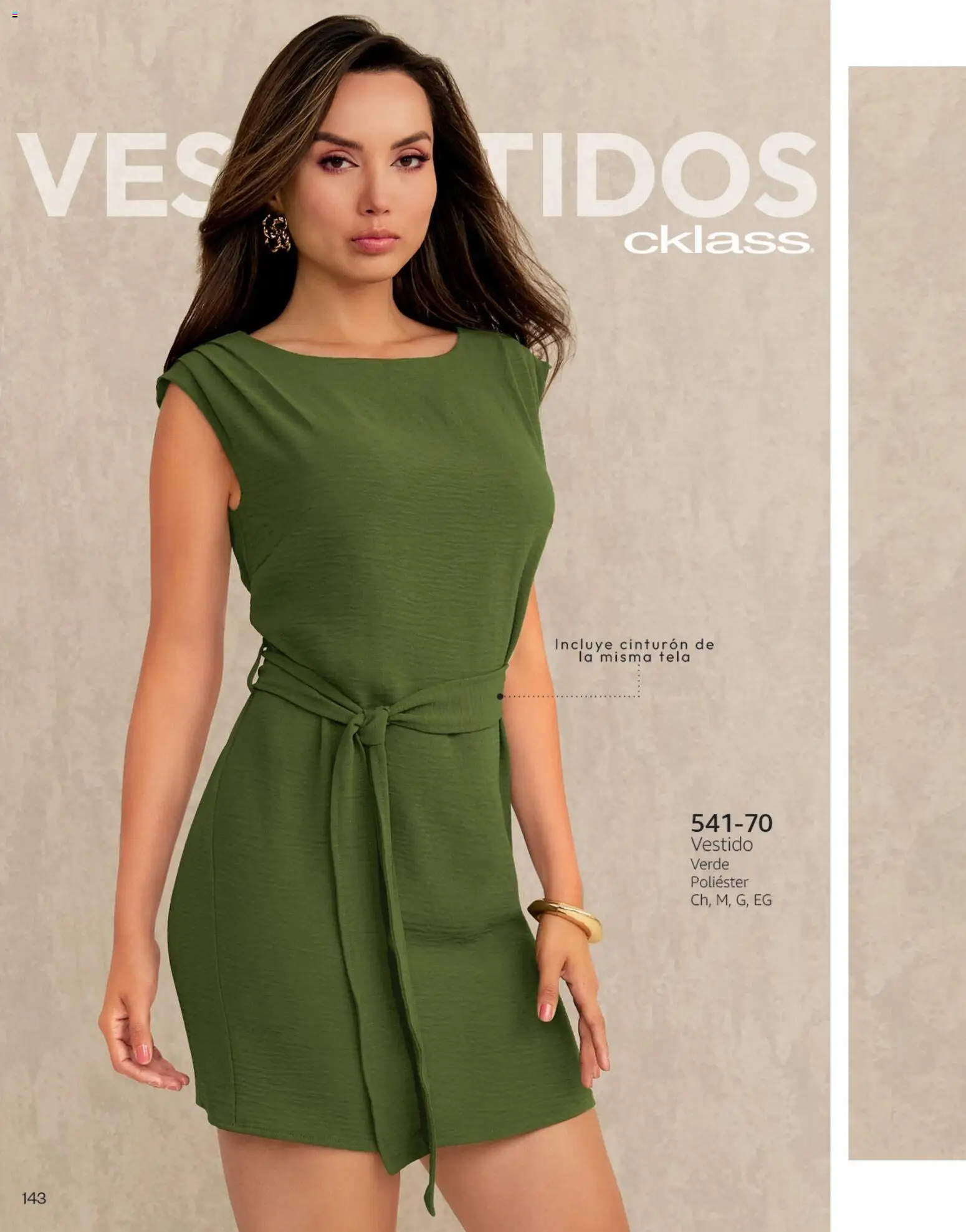 Nuevas ofertas de Cklass válidas en toda la República Mexicana desde el 08/07/2026. ¡Encuentra las mejores ofertas en Cklass catálogo Otoño Invierno! | Página: 146 | Productos: Cinturón, Vestido