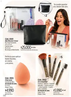 Vista previa Catálogo Amodil Campaña 16 válido desde el 19/09/2026 | Página: 140 | Productos: Maquillaje, Pincel, Esponja, Crema