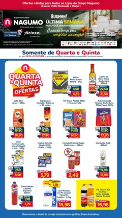Nagumo ofertas Quarta e Quinta - Pré-Visualização do folheto da loja Nagumo, válido de 21/10/2026