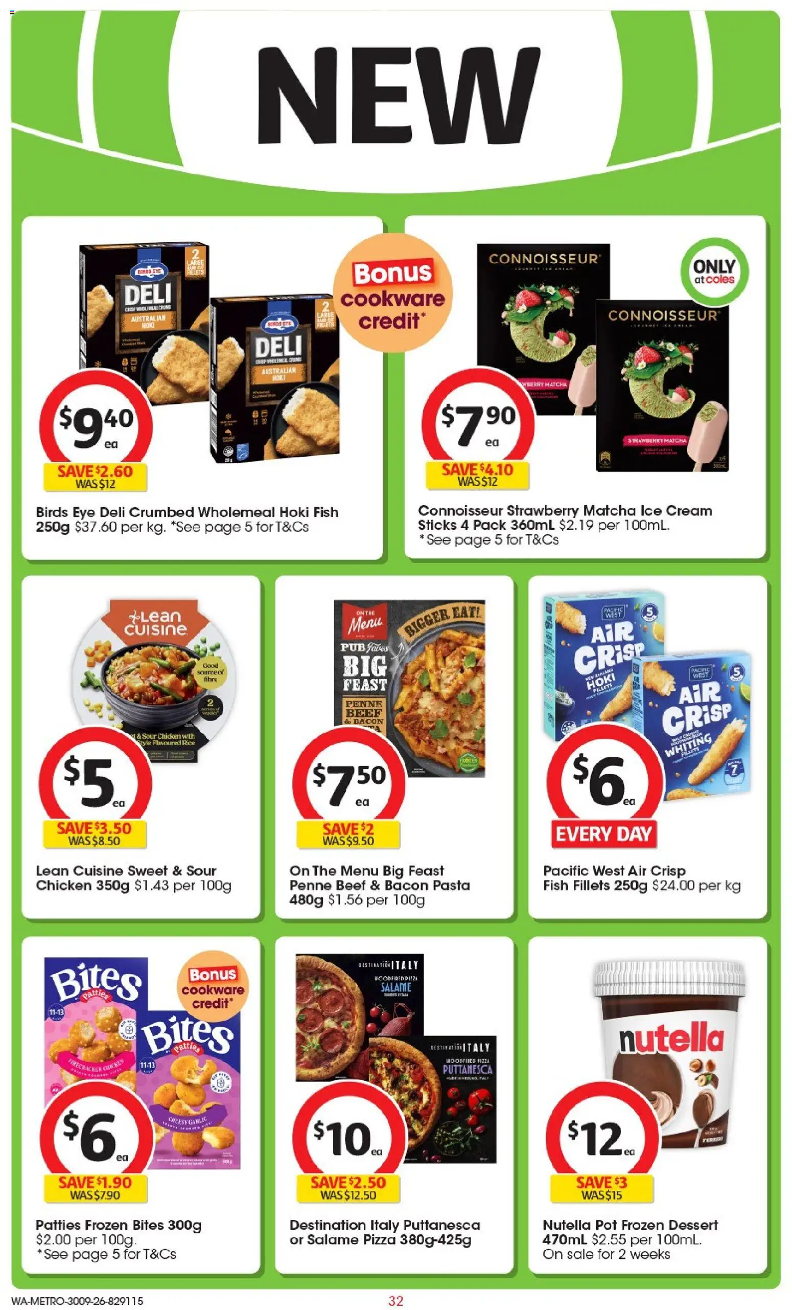 Coles catalogue - valid from 30/09/2026 | Page: 32 | Products: Ham, Peel, Chicken, Flakes
