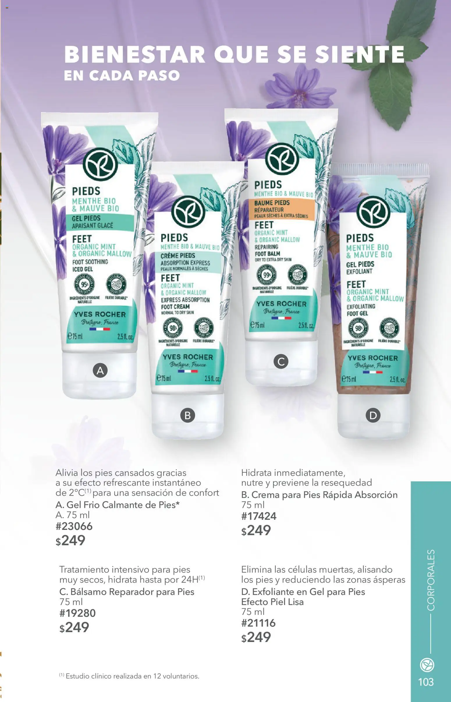 Nuevas ofertas de Yves Rocher válidas en toda la República Mexicana desde el 27/10/2026. ¡Encuentra las mejores ofertas en Yves Rocher campaña 15 2026! | Página: 105