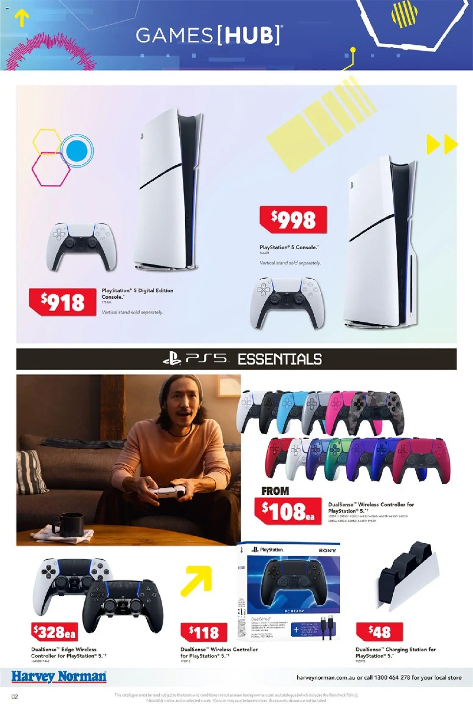 Harvey Norman catalogue - valid from 01/10/2026 | Page: 2 | Products: Accessories, Controller, Digital, Playstation