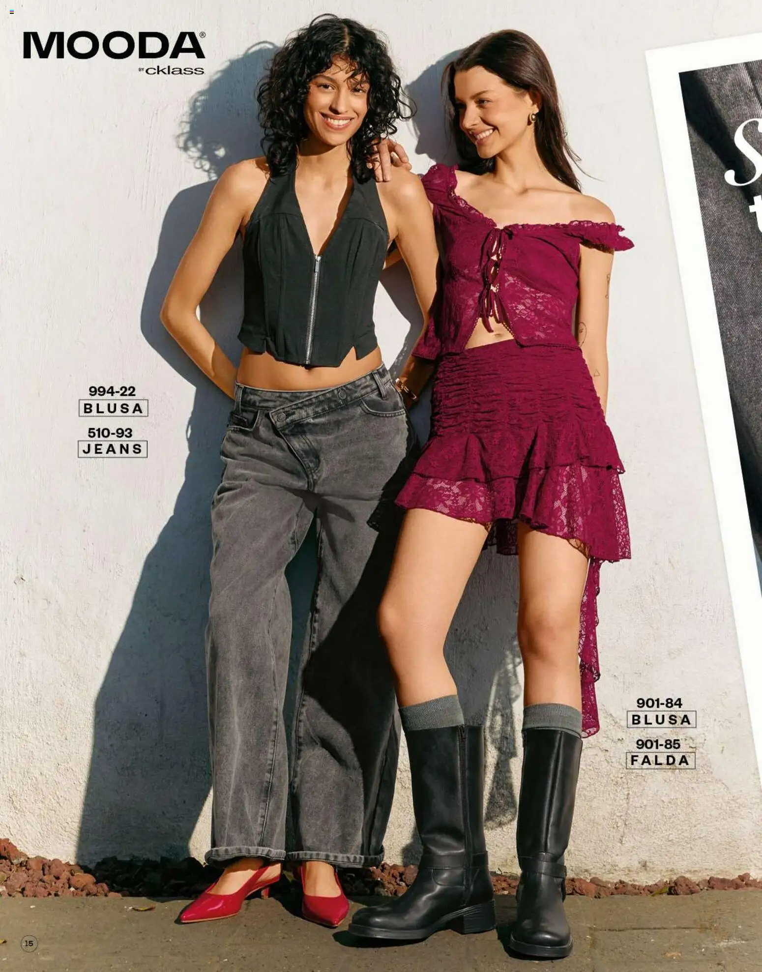 Nuevas ofertas de Cklass válidas en toda la República Mexicana desde el 05.03.2026. ¡Encuentra las mejores ofertas en Cklass catálogo Verano Mooda! | Página: 16 | Productos: Blusa, Falda