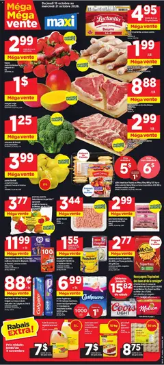 Preview of Maxi weekly flyer / circulaire from shop Maxi valid from Oct 15, 2026