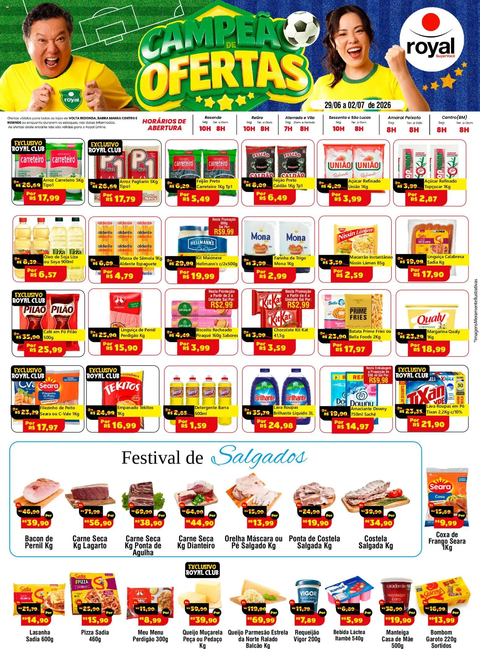 Royal Supermercados Folheto - válido de 29/06/2026 | Página: 1