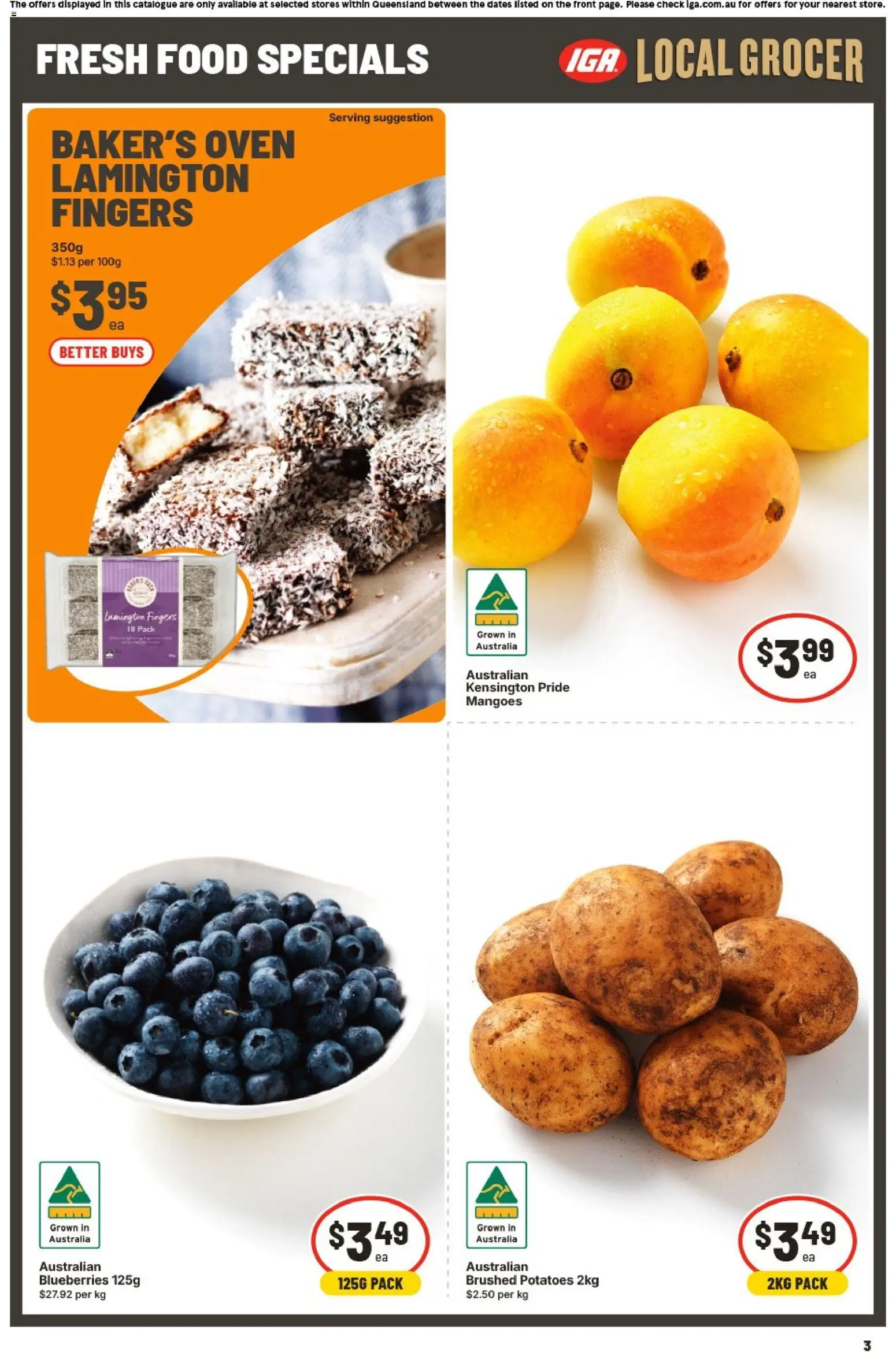IGA catalogue - valid from 23/09/2026 | Page: 3 | Products: Sauce, Garlic, Sprite, Kettle