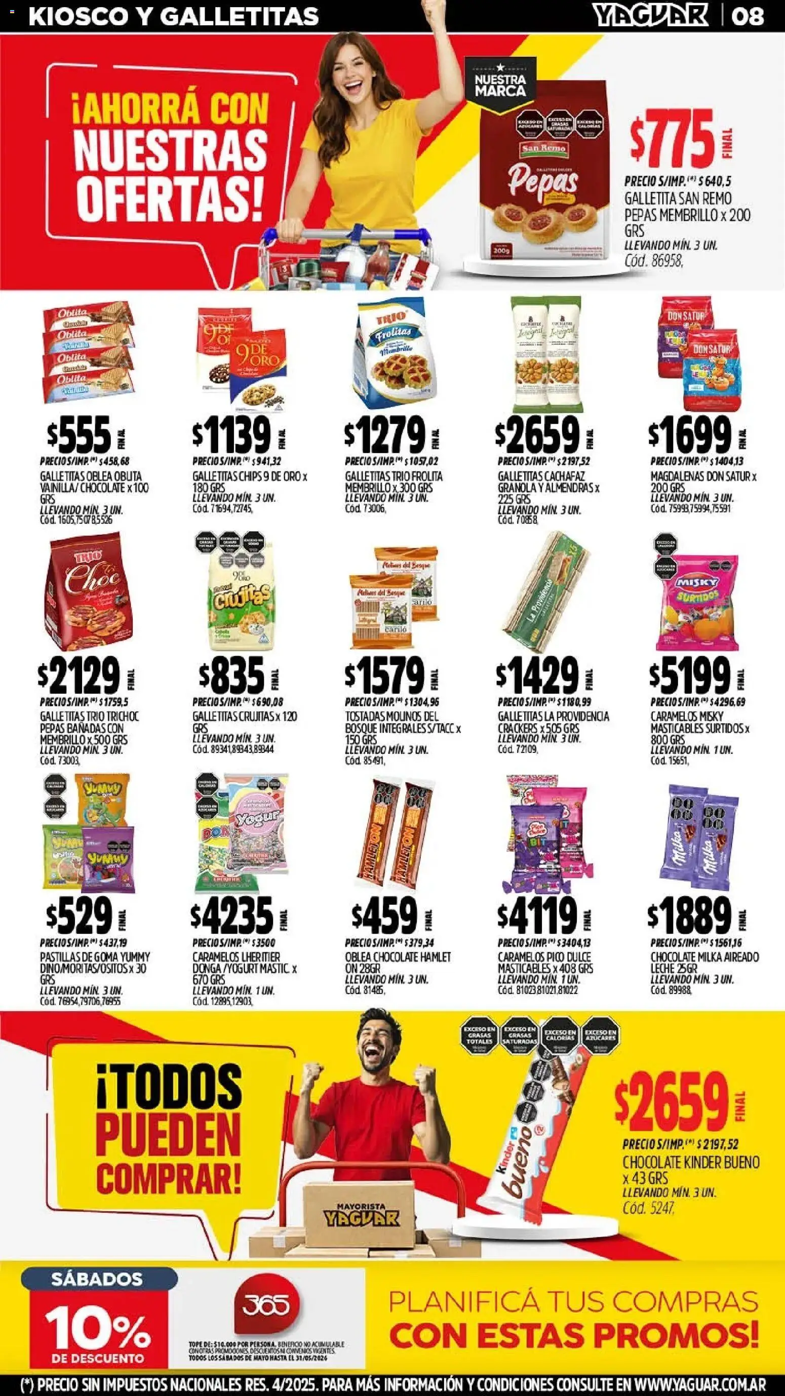 Yaguar - Oferta Semanal Chaco │ válido desde el 04.05.2026 | Página: 8