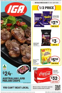Preview of IGA catalogue Ainslie - valid from 26/08/2026
