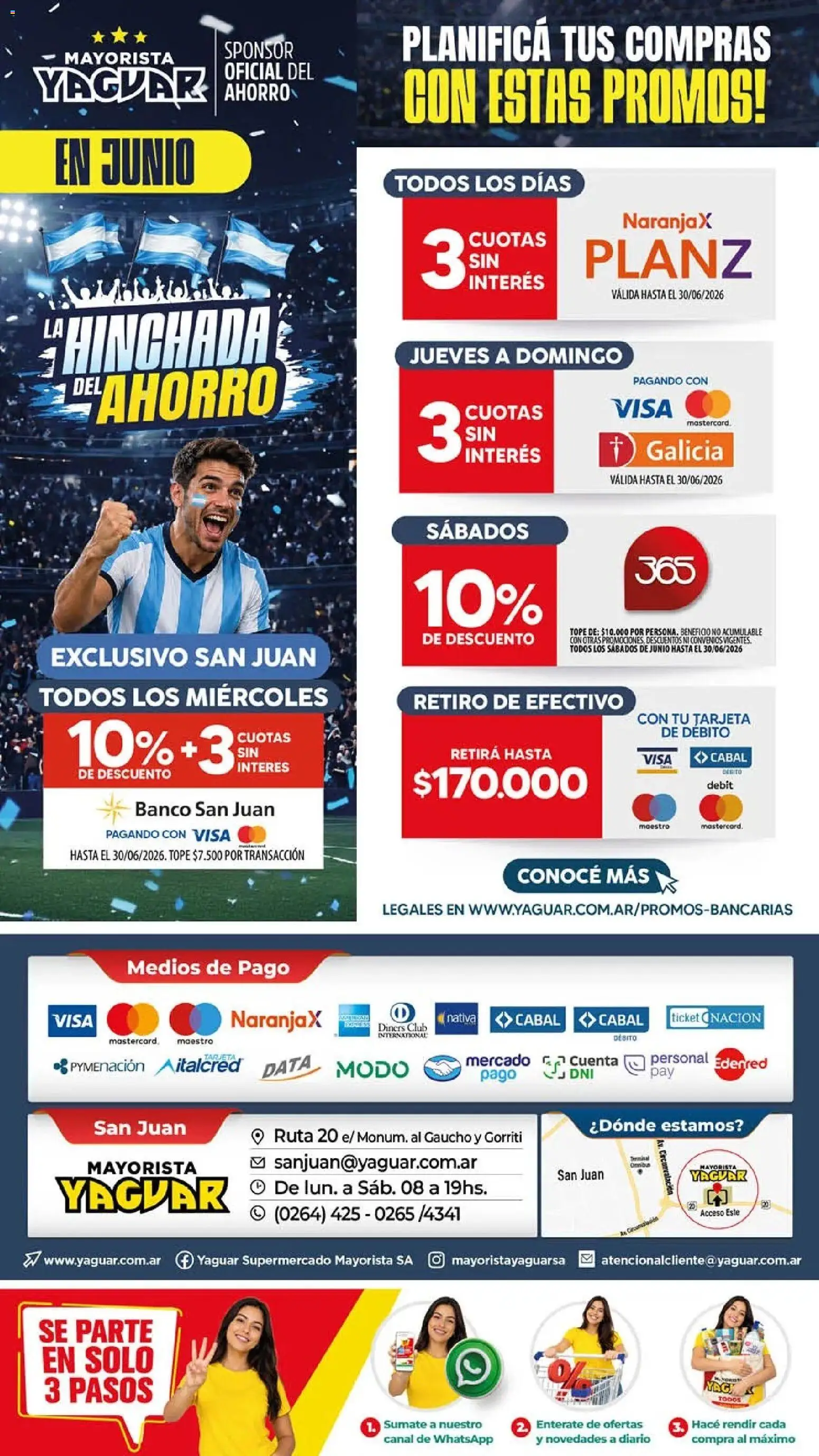 Yaguar - Oferta Semanal San Juan │ válido desde el 01.06.2026 | Página: 19