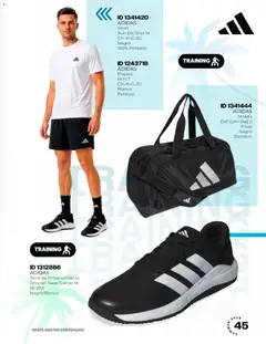 Vista previa de Price Shoes catálogo, nuevo folleto de la tienda, válido en México a partir del 15.05.2026 | Página: 45 | Productos: Tenis, Maleta, Playera, Short