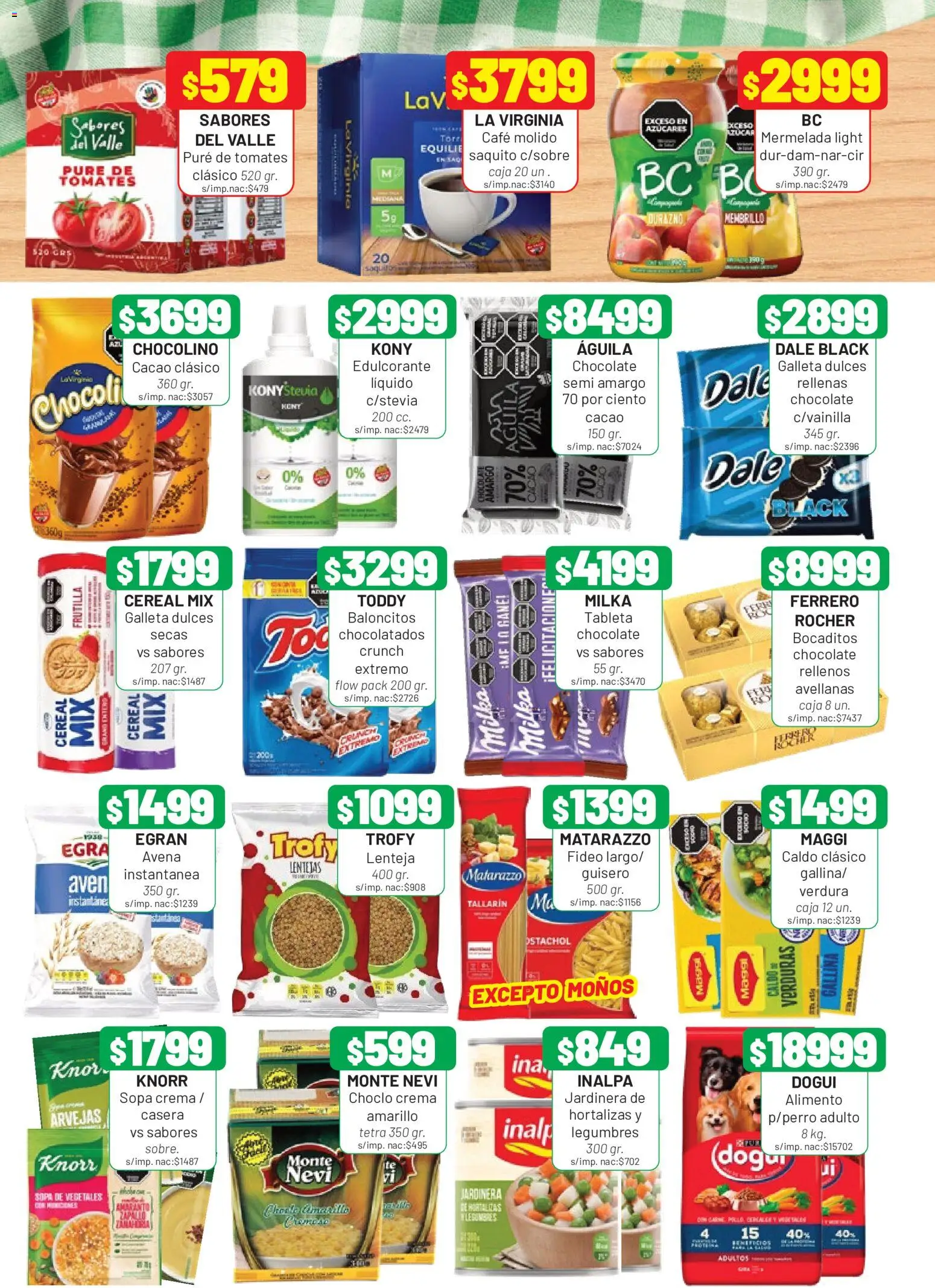 Almacor catálogo │ válido desde el 28.05.2026 | Página: 6 | Productos: Tableta, Durazno, Avena, Cacao
