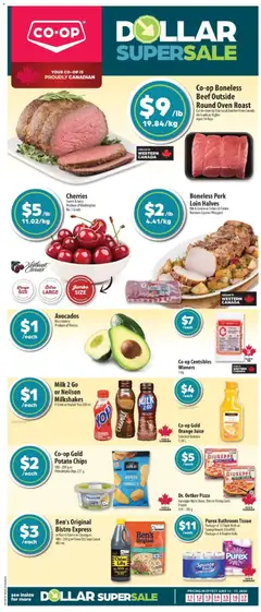 Preview of Co-op Food weekly flyer / circulaire from shop Co-op Food valid from 11.06.2026