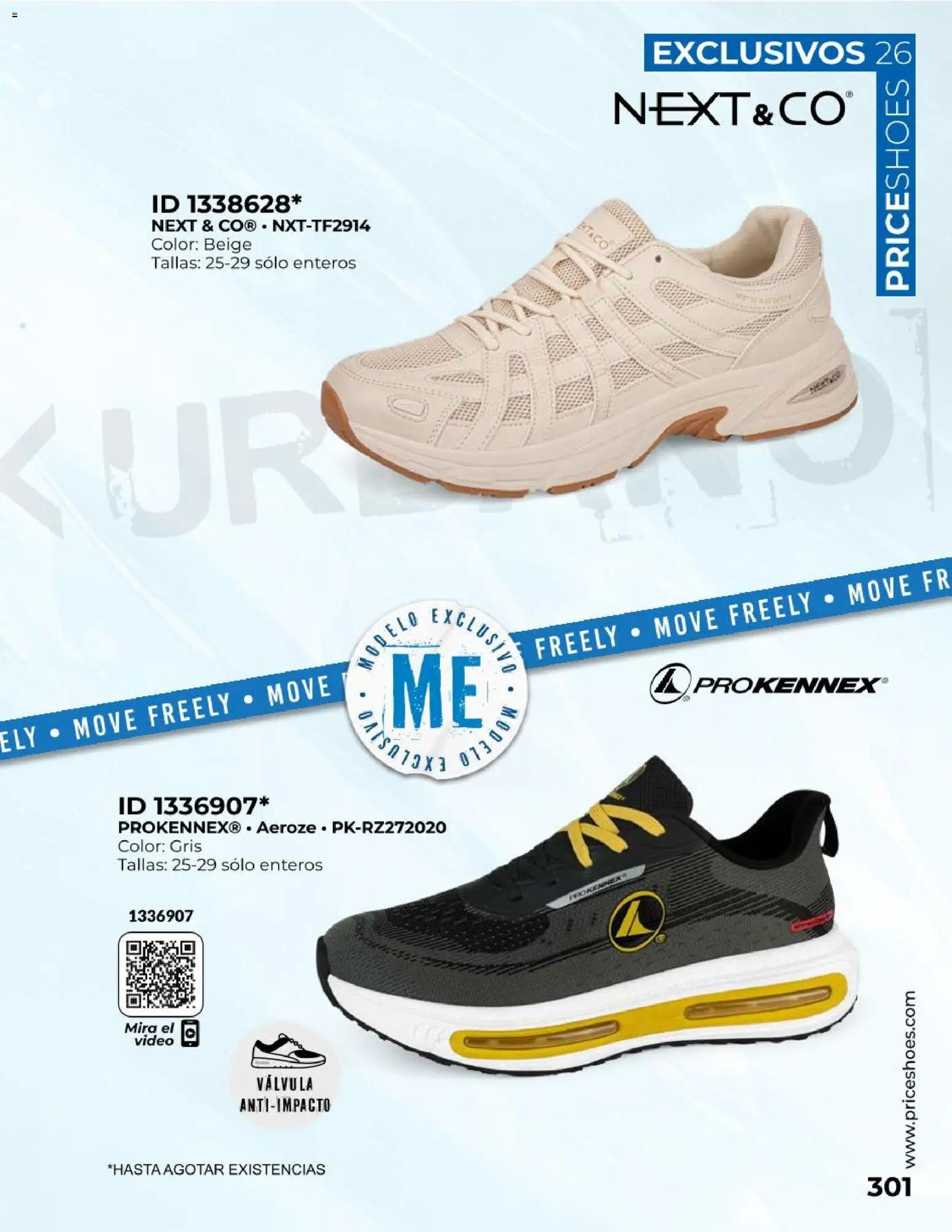 Nuevas ofertas de Price Shoes válidas en toda la República Mexicana desde el 01/10/2026. ¡Encuentra las mejores ofertas en Price Shoes catálogo Exclusivos! | Página: 301