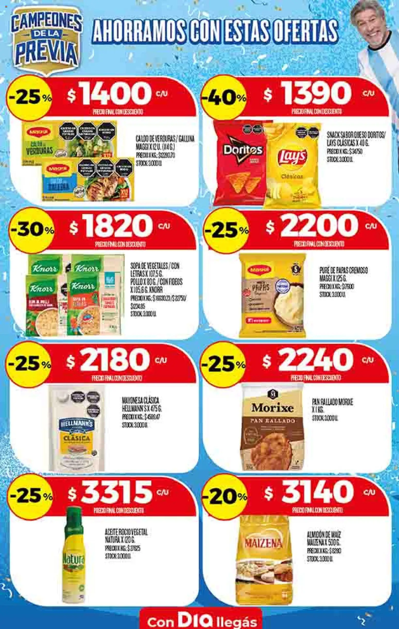 Dia - Ofertas - Salta y Jujuy │ válido desde el 06.05.2026 | Página: 24 | Productos: Mayonesa, Pan, Fideos, Pan rallado