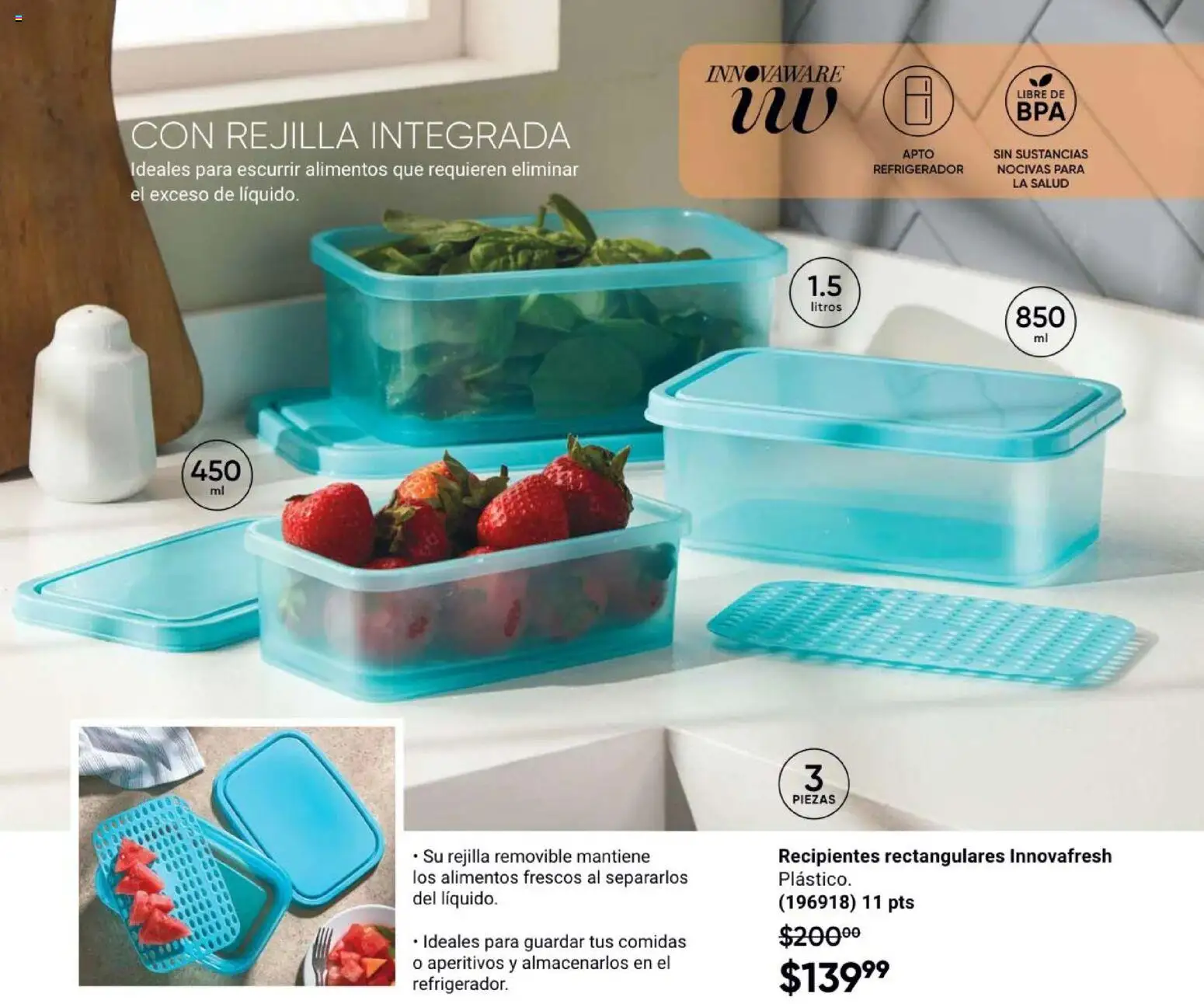 Nuevas ofertas de AVON válidas en toda la República Mexicana desde el 31/07/2026. ¡Encuentra las mejores ofertas en AVON Casa & Estilo 12 2026! | Página: 17 | Productos: Refrigerador, Rejilla