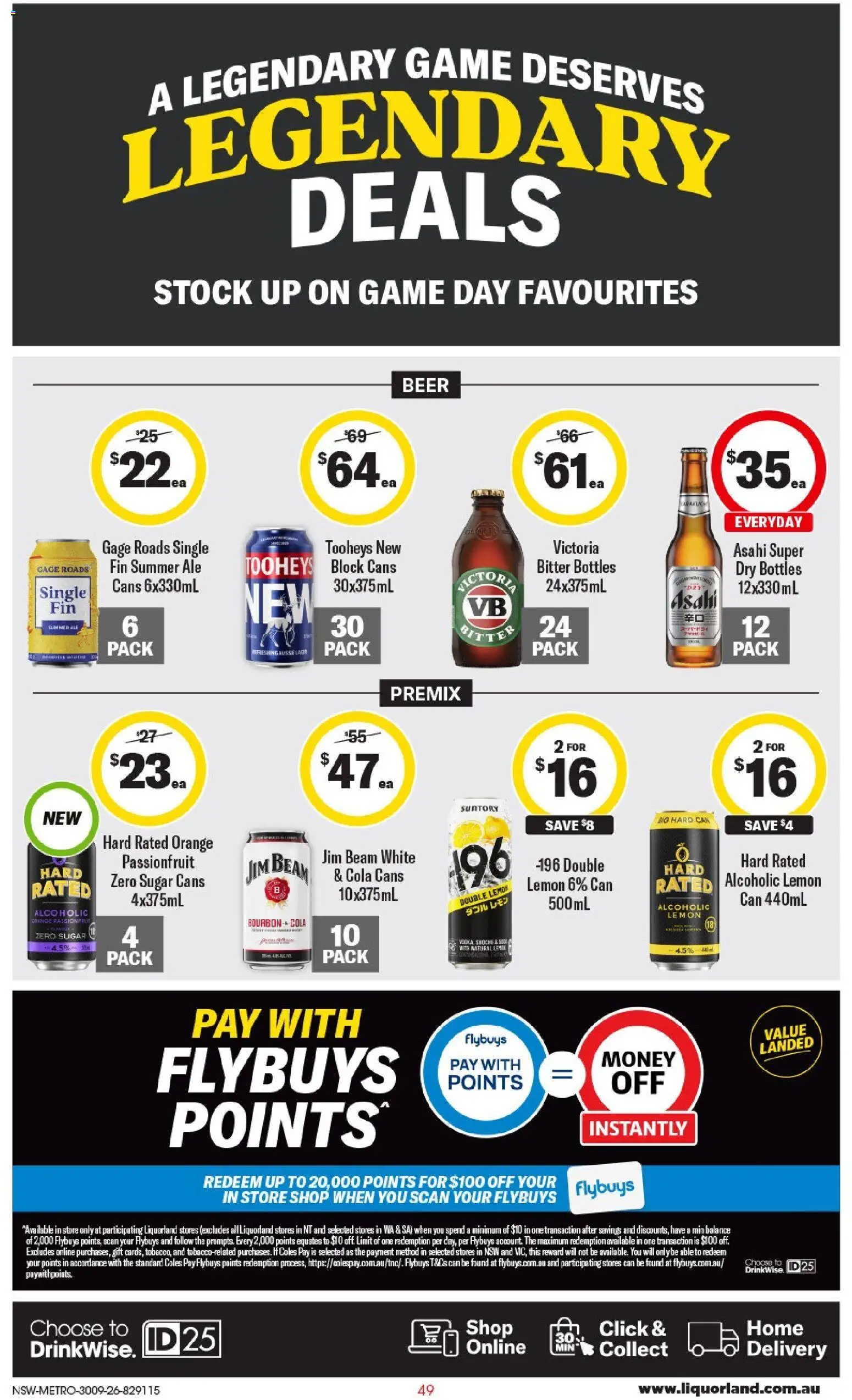 Liquorland catalogue - valid from 30/09/2026 | Page: 2 | Products: Beer, Passionfruit, Sugar, Lemon