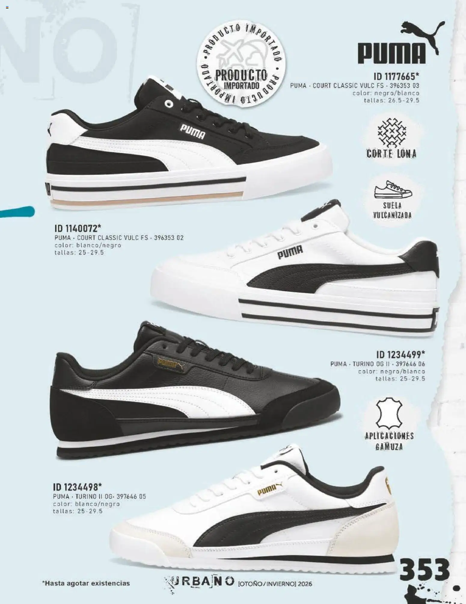 Nuevas ofertas de Price Shoes válidas en toda la República Mexicana desde el 31/07/2026. ¡Encuentra las mejores ofertas en Price Shoes catálogo Urbano! | Página: 353 | Productos: Gamuza, Lona