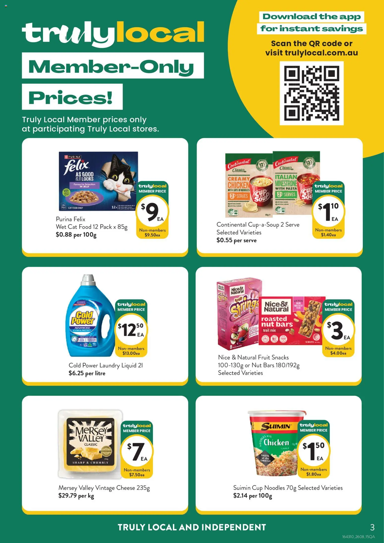 Foodworks catalogue - valid from 26/08/2026 | Page: 3 | Products: Snacks, Noodles, Pasta, Fruit