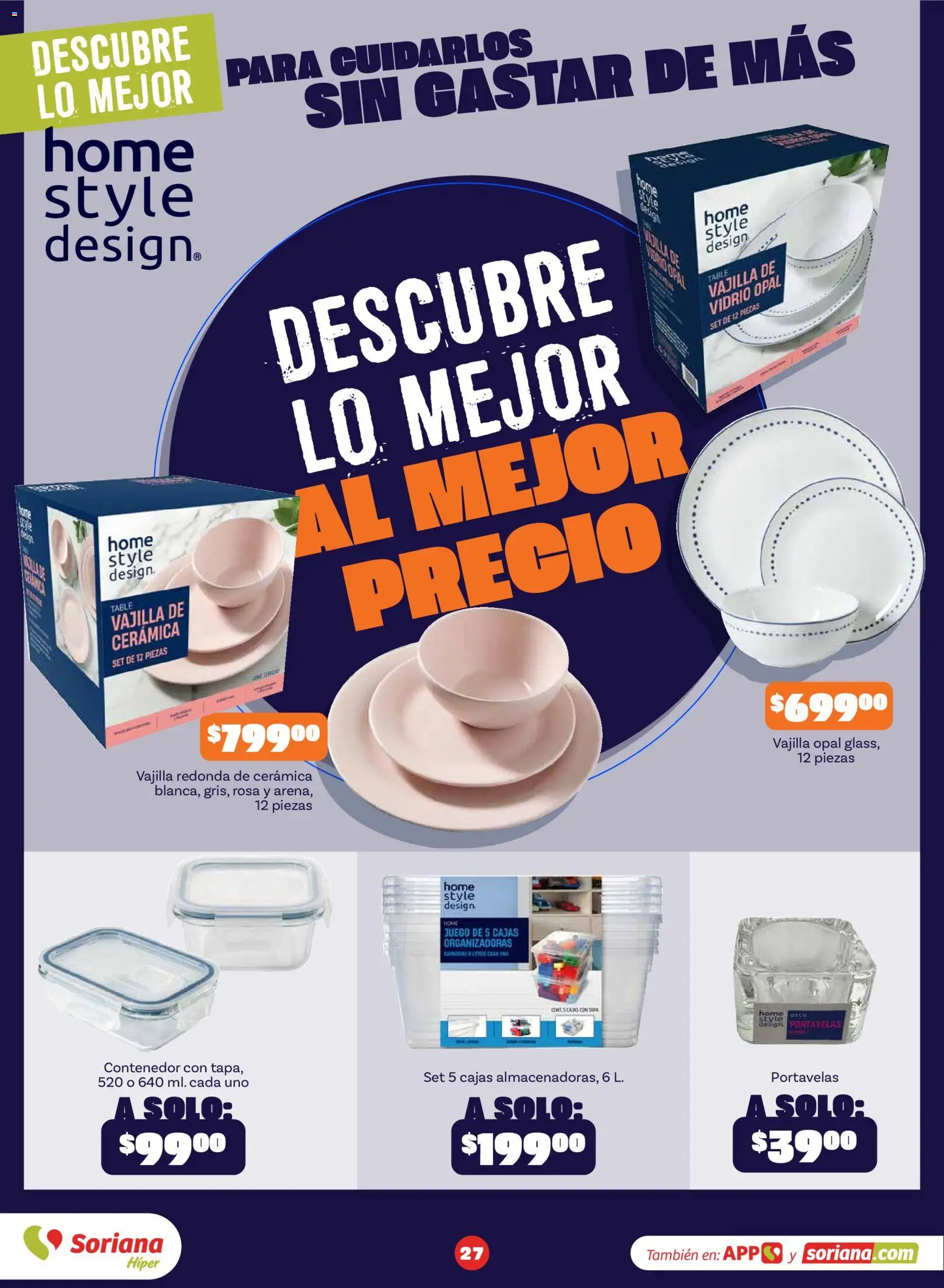 Nuevas ofertas de Soriana válidas en toda la República Mexicana desde el 18/09/2026. ¡Encuentra las mejores ofertas en Soriana Descubre lo mejor al mejor precio Híper Nacional! | Página: 27