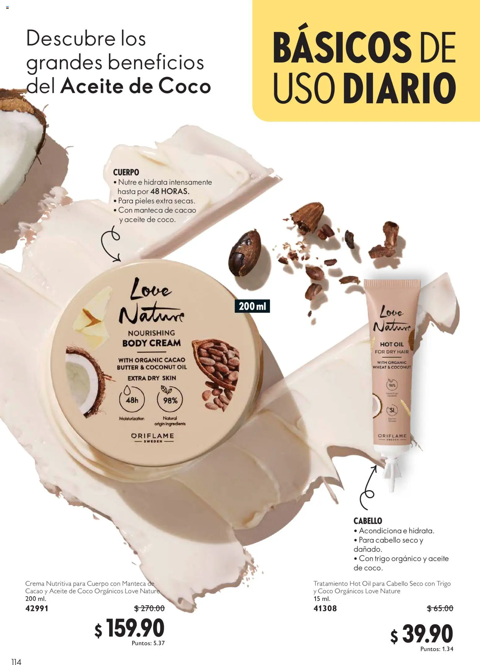 Nuevas ofertas de Oriflame válidas en toda la República Mexicana desde el 22/08/2026. ¡Encuentra las mejores ofertas en Oriflame campaña 12 2026! | Página: 114 | Productos: Antitranspirante, Fresa, Lima, Loción corporal
