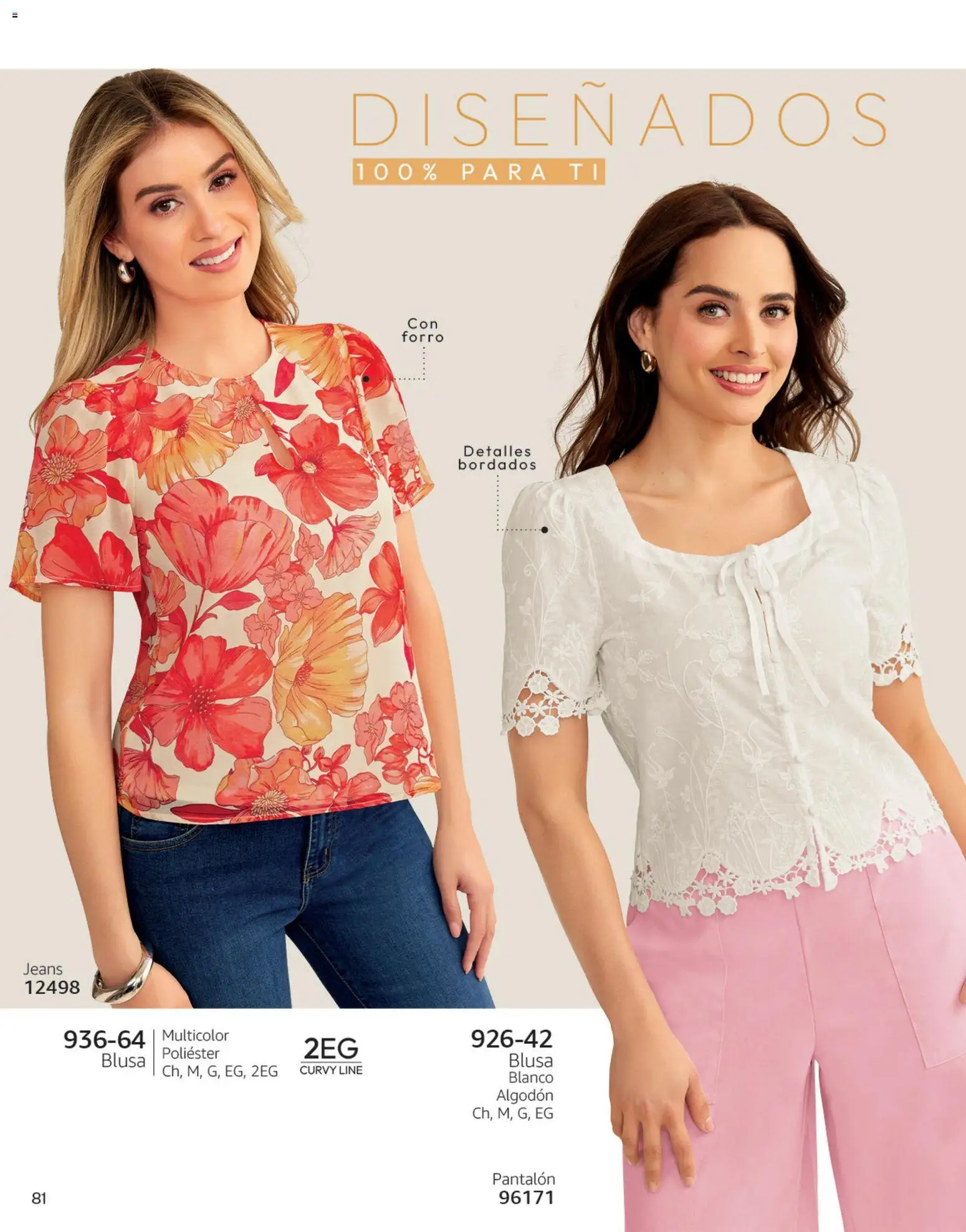 Nuevas ofertas de Cklass válidas en toda la República Mexicana desde el 08/07/2026. ¡Encuentra las mejores ofertas en Cklass catálogo Secrets! | Página: 121 | Productos: Blusa, Algodón