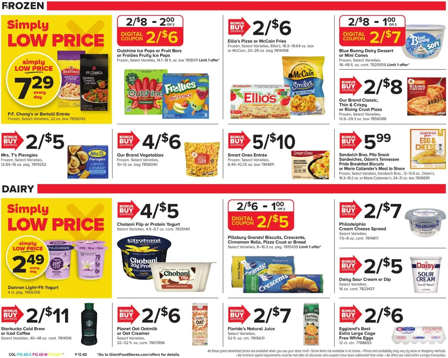 Giant Weekly Ad - valid from 08/07/2026 | Page: 13 | Products: Spread, Cream, Ice, Iced coffee