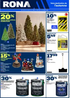 Preview of Rona circulaire from shop Rona valid from Oct 29, 2026