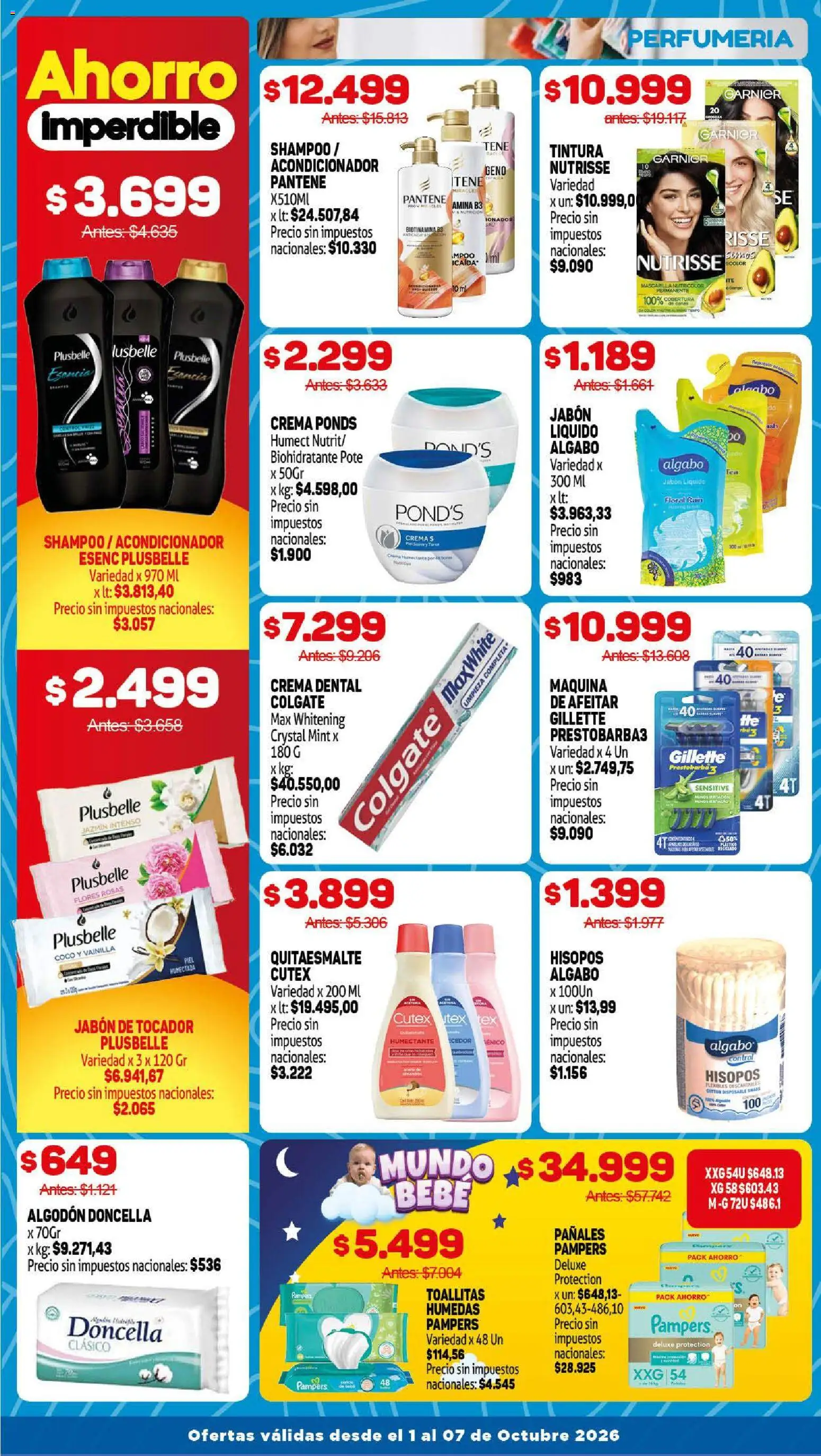 Makro Ofertas │ válido desde el 01/10/2026 | Página: 12 | Productos: Mascarilla, Coco, Pañales, Crema