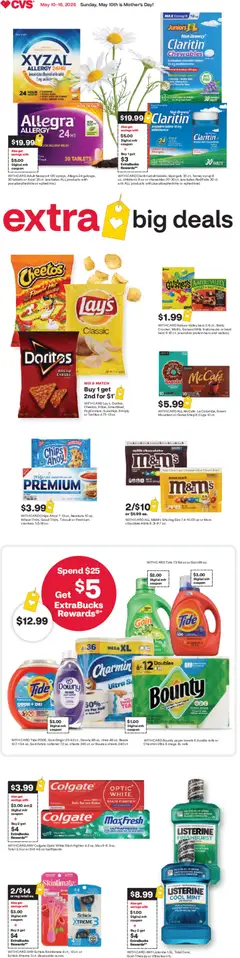 Preview of CVS Pharmacy weekly ads valid from 10.05.2026