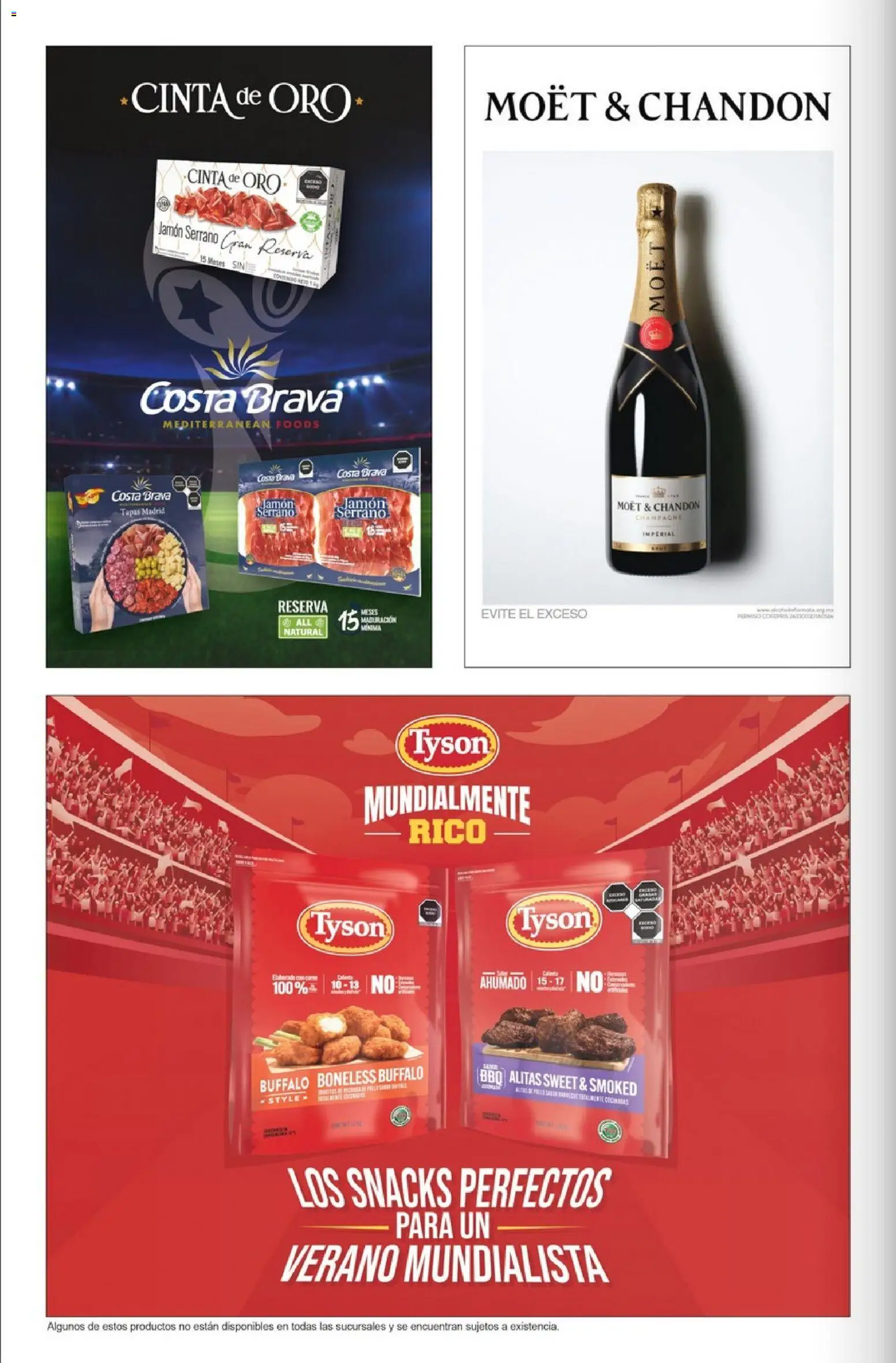 Nuevas ofertas de Costco válidas en toda la República Mexicana desde el 01.06.2026. ¡Encuentra las mejores ofertas en Costco Revista Junio 2026! | Página: 66 | Productos: Champagne, Jamón, Cinta