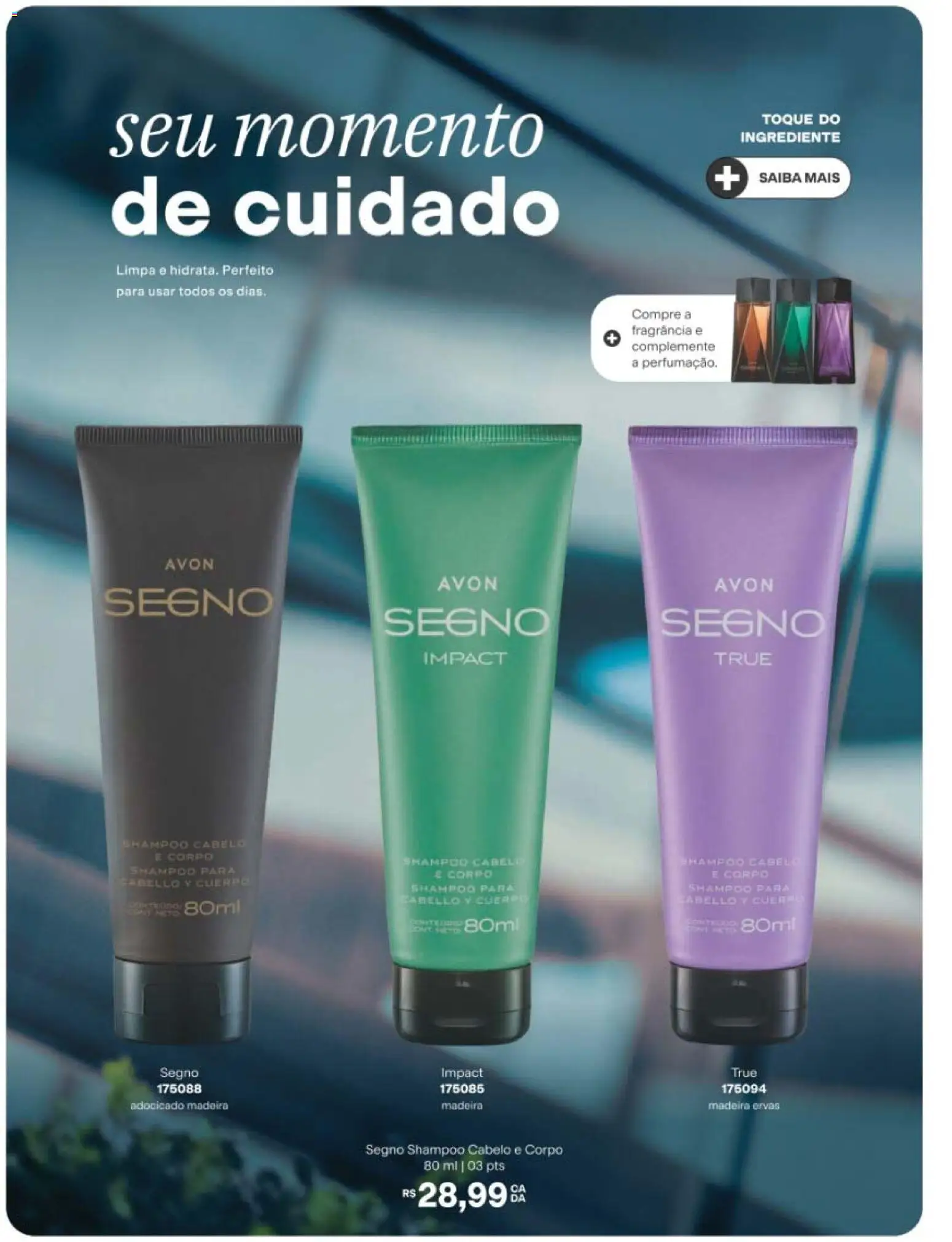 Avon Folheto - válido de 10/08/2026 | Página: 172 | Produtos: Shampoo, Fragrância