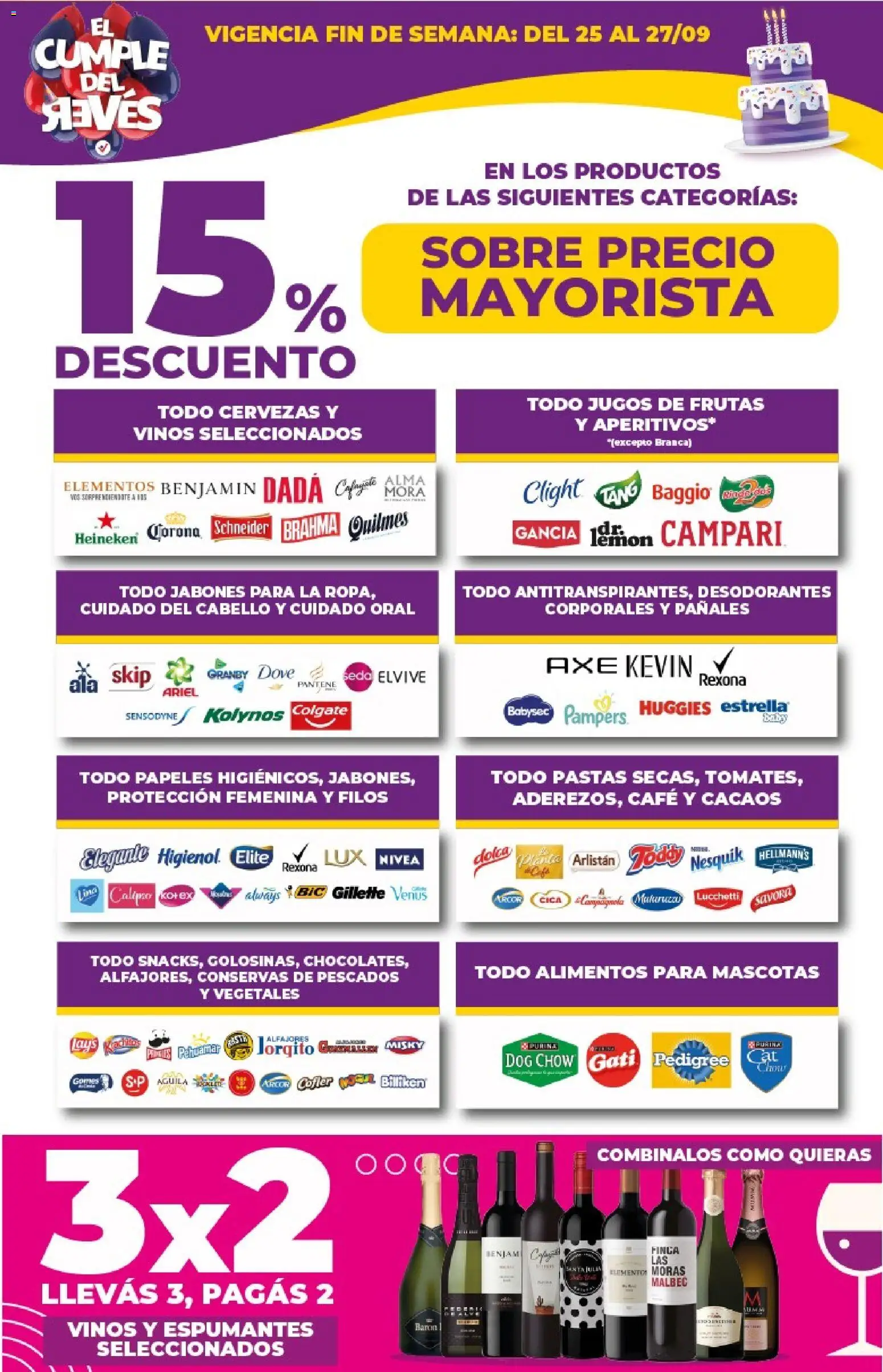 Vital - Ofertas fin │ válido desde el 25/09/2026 | Página: 3 | Productos: Campari, Sobre, Alimentos, Heineken