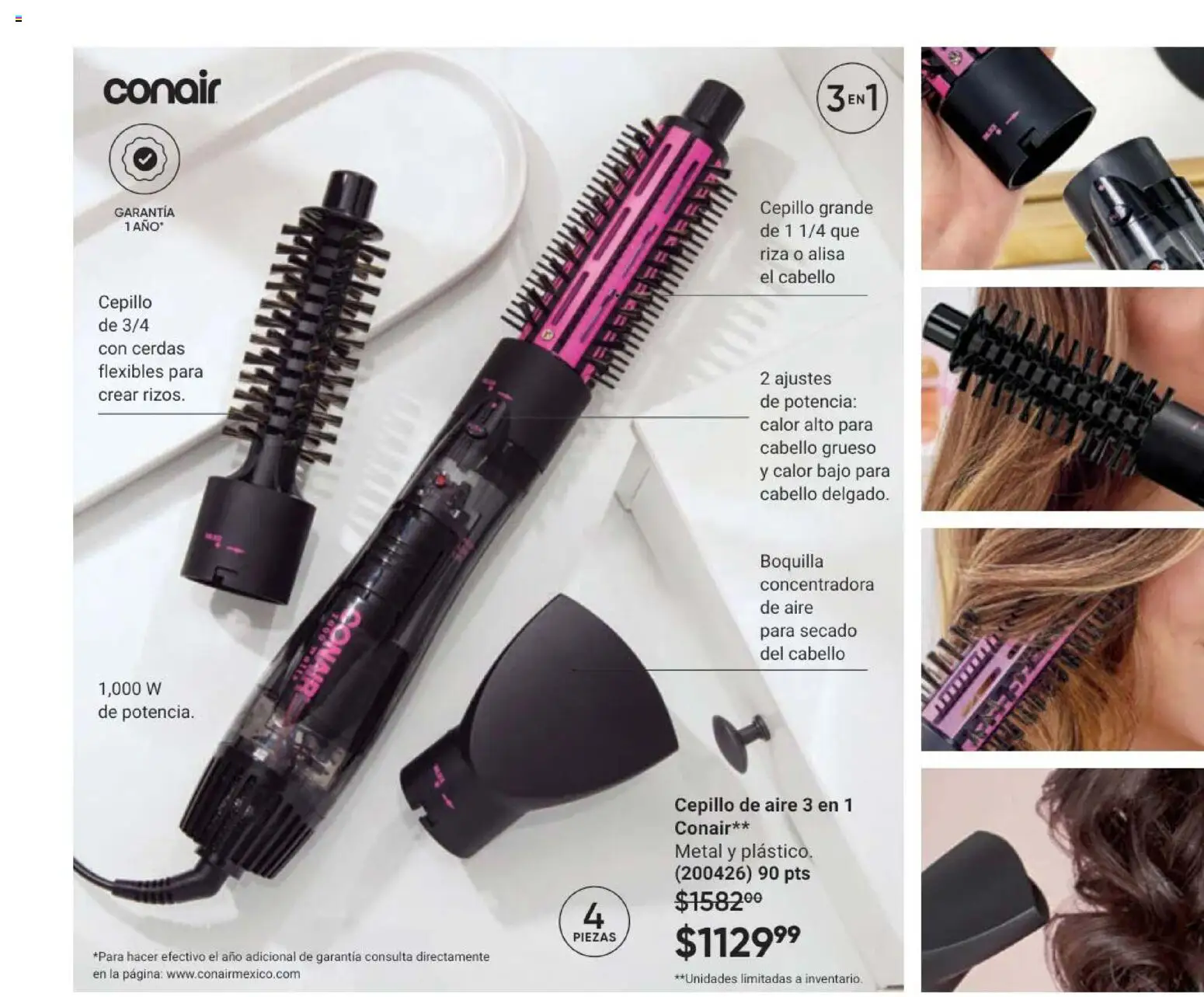 Nuevas ofertas de AVON válidas en toda la República Mexicana desde el 11/09/2026. ¡Encuentra las mejores ofertas en AVON Casa & Estilo 14 2026! | Página: 115 | Productos: Cepillo